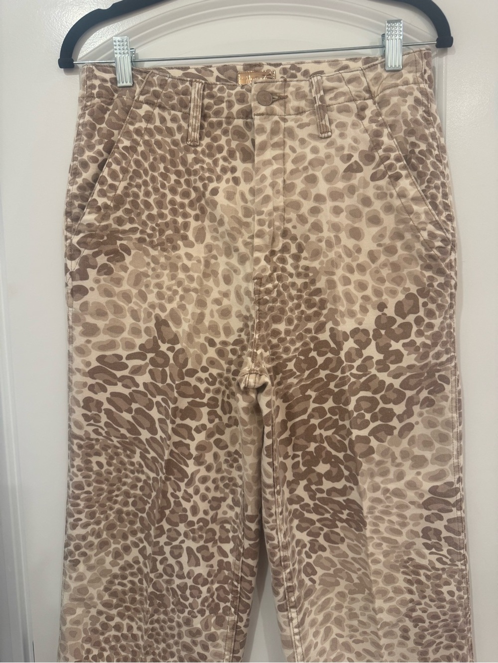 MOTHER Jeans in Beige/Tan